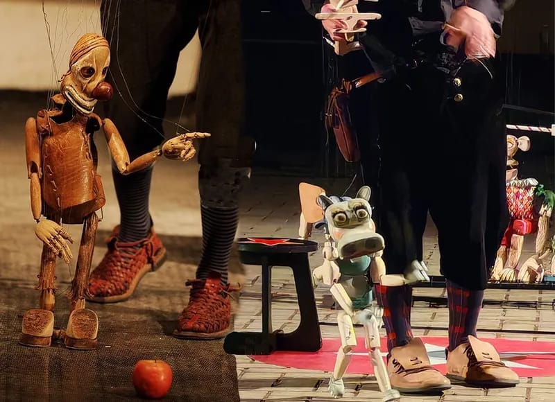 Atelier - Come muovere le marionette a fili