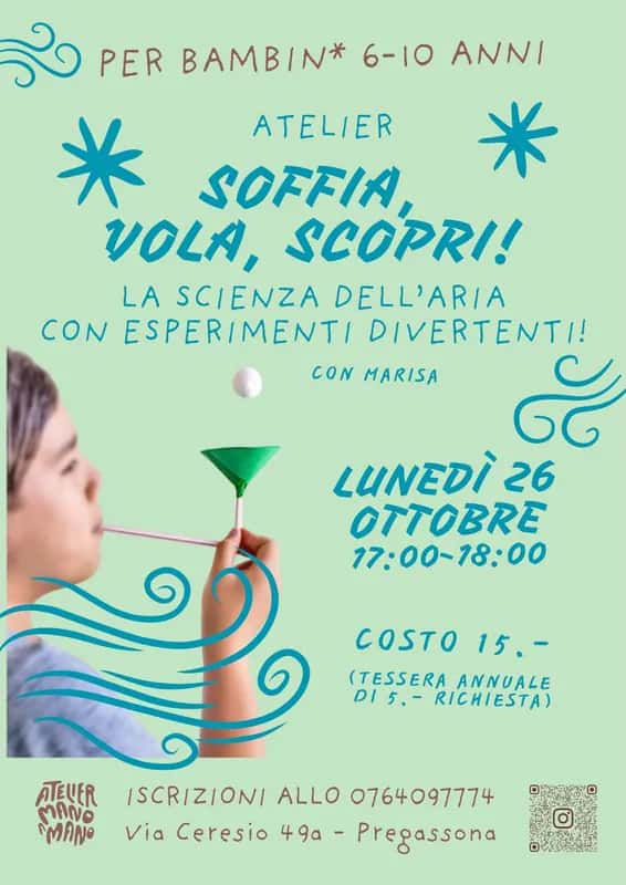 Soffia, vola, scopri!