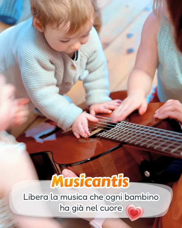 Musicantis 0-4 anni - laboratorio musicale per famiglie a Viganello