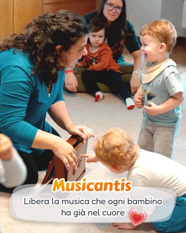 Musicantis 0-4 anni - laboratorio musicale per famiglie